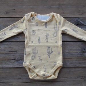 Body Manga Larga con Estampa