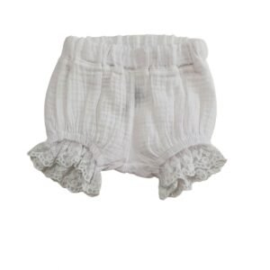 Short tipo Cubrepañal con Broderie