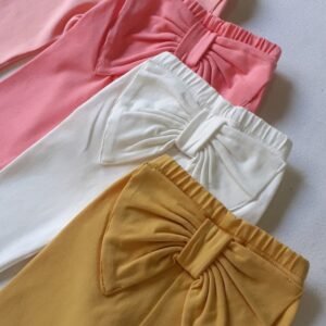 Calza Lisa con Moño