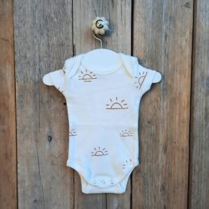 Body Manga Corta Estampado