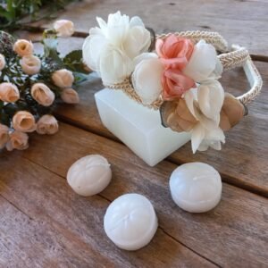 Vincha Rígida Forrada con Pasamanería