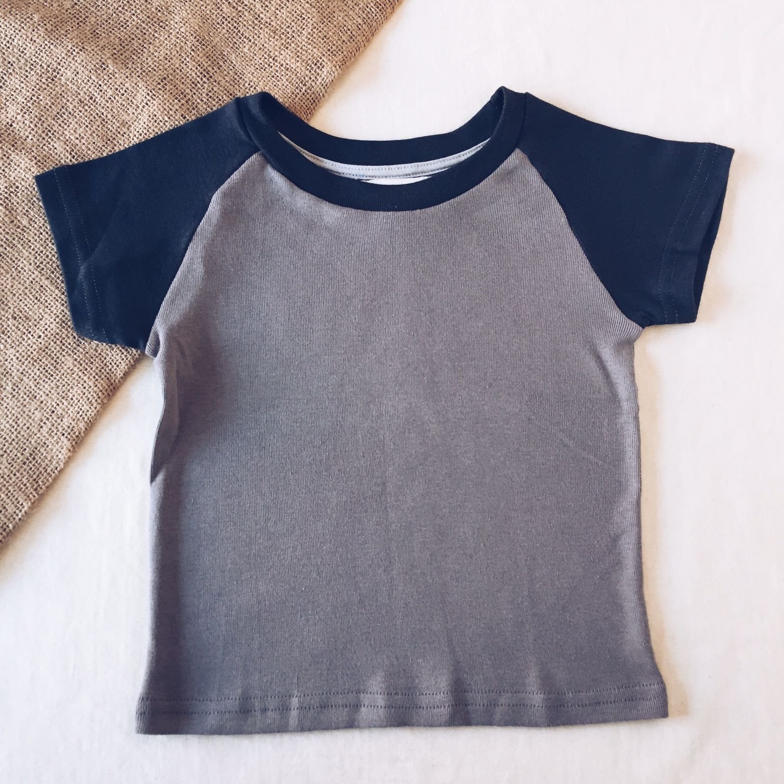 Remera de Algodón Combinada - Image 6