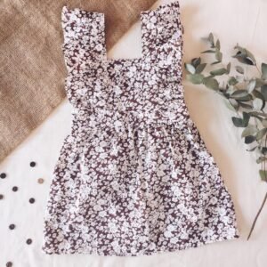 Jumper con Flores Chocolate