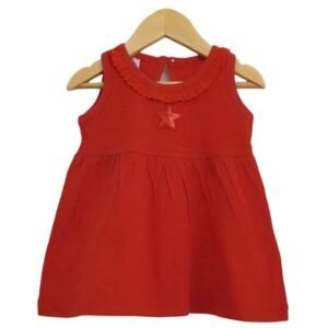 Vestido Rojo con Estrellita