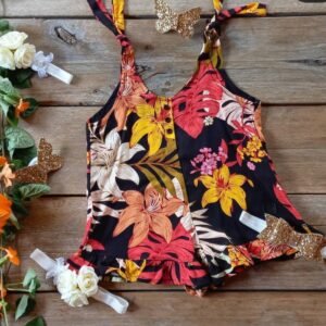 Mono en Fibrana Estampado