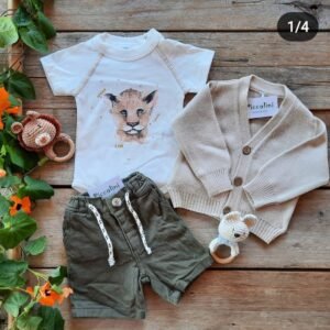 Body con Estampa de Animales