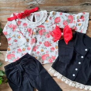 Remera de Manga Larga Estampada