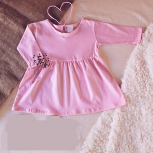 Vestido Algodón Manga Larga