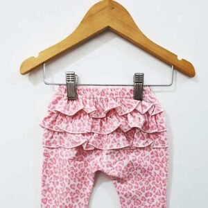 Calza de Algodón con Lycra, Estampado Animal Print