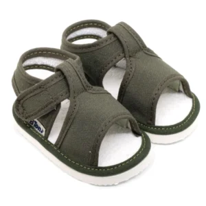 Sandalias Gabardina Verde