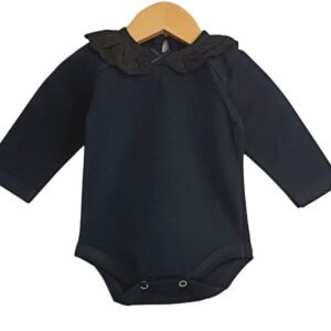 Body Beba Manga Larga con Cuello Broderie