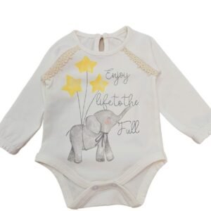 Body Manga Larga con Estampa