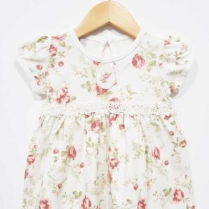 Vestido de Beba Estampado Floreado