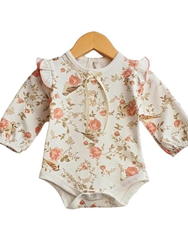 Body Floreado con Volados en Hombros - Image 2