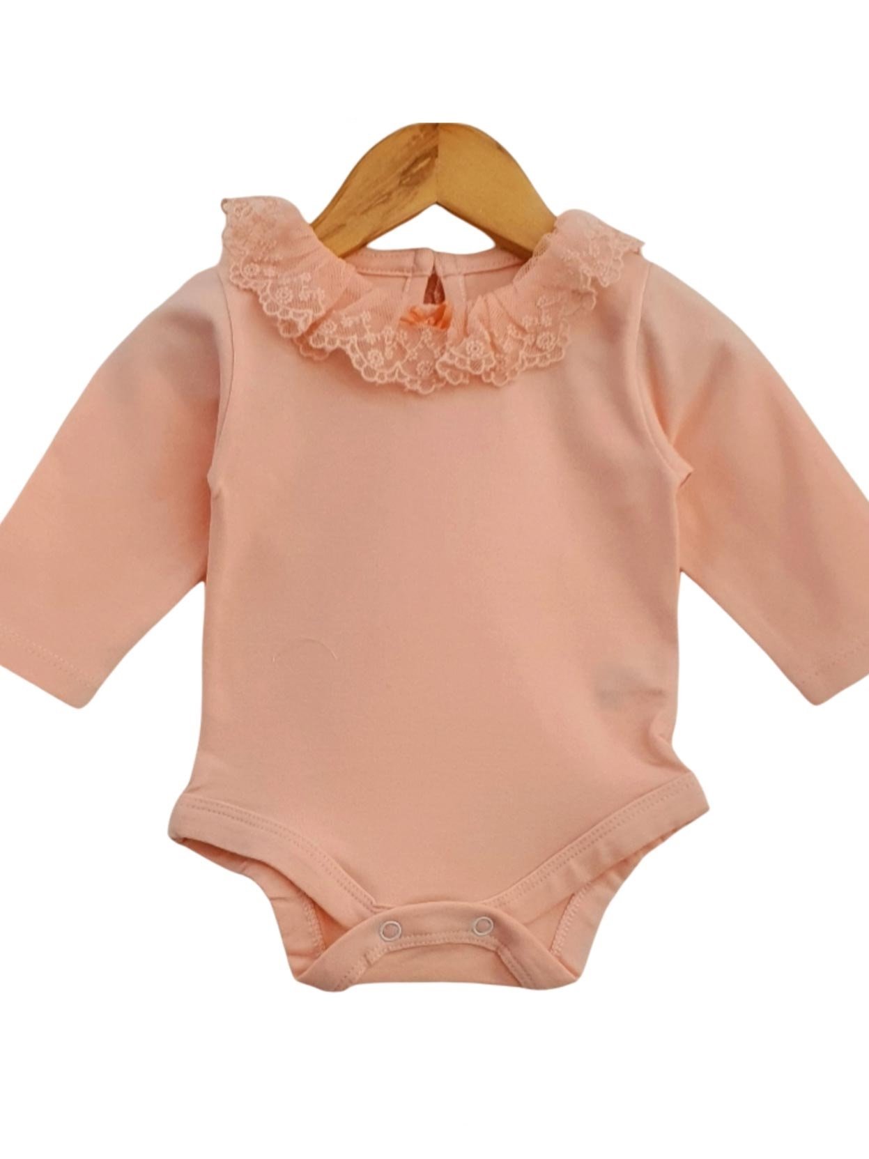 Body Vintage de Manga Larga