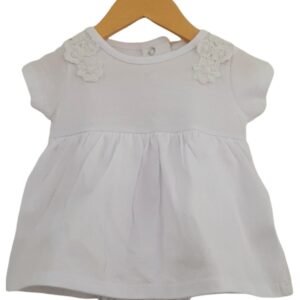 Vestido con Body y Broderie