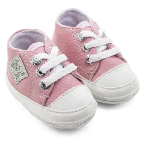 Zapatillita Alta Cuerina Rosa