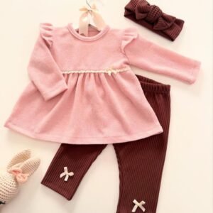 Conjunto 3 Piezas Lanilla