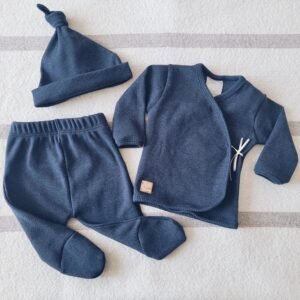 Ajuar de Morley 4 Piezas Azul