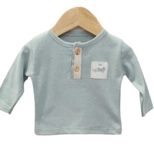Remera Bebé con Botones