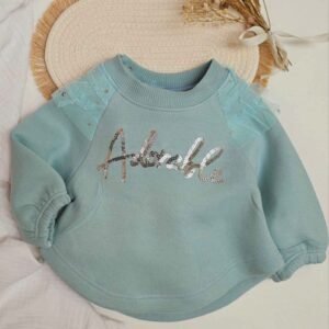 Buzo Frizado con Lentejuelas