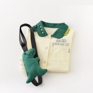 Romper de Algodón con Accesorio