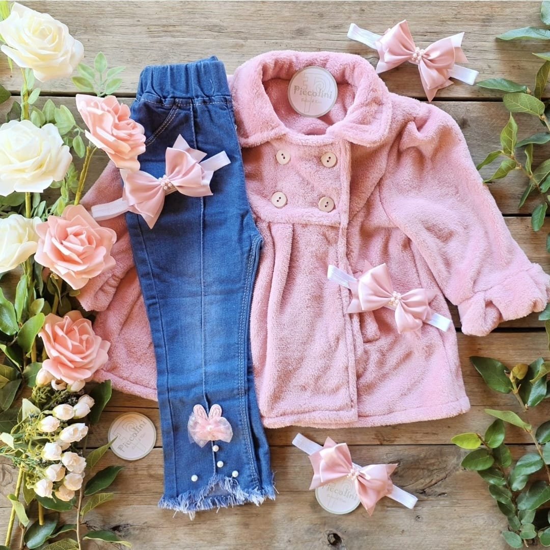 Tapado Símil Piel Niña - Image 4